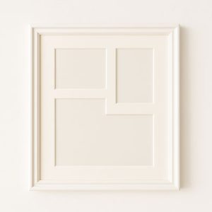 Mat board with multiple cuts